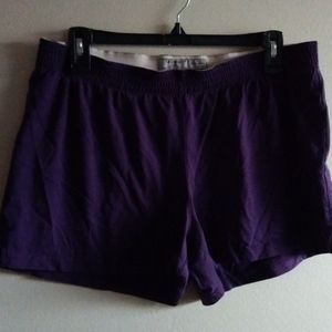 Purple Cotton Shorts 💜